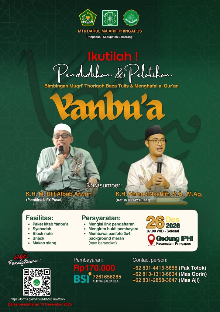 BIMBINGAN MUQRI YANBU’A (BMY)